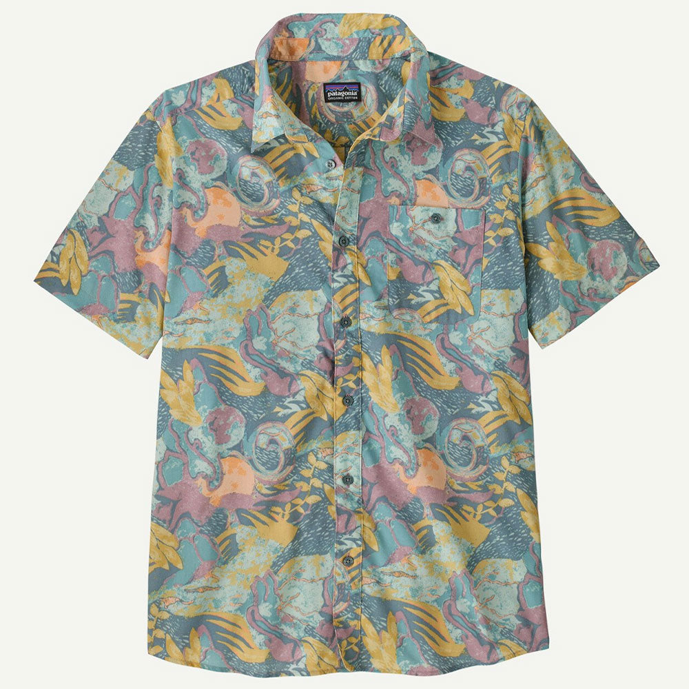 Patagonia Go To Shirt Blue Sage
