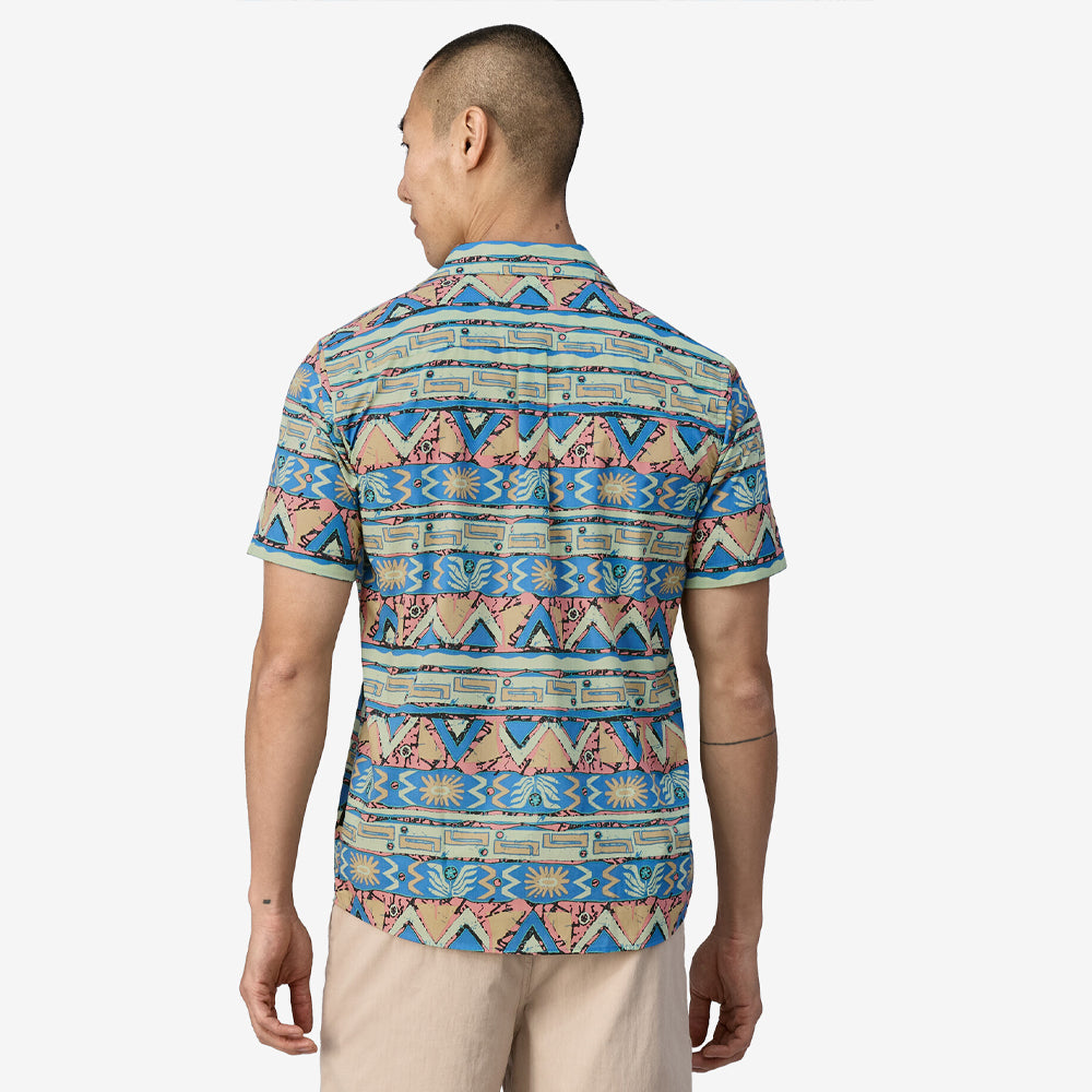 Patagonia Go To Shirt - High Hopes Geo: Salamander Green