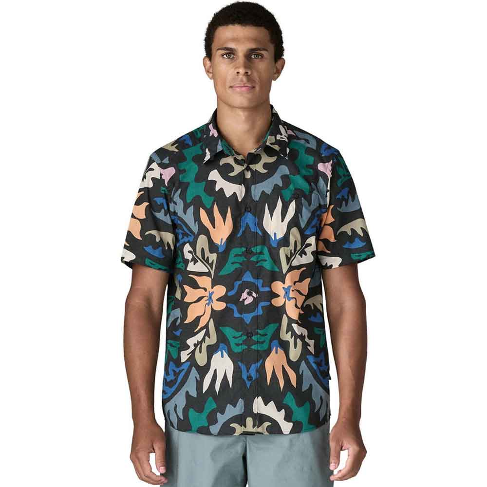 Patagonia Go To Shirt Kaleido Black