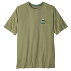Patagonia Great Waves Responsibili Tee Gumtree Green