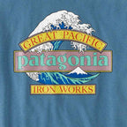 Patagonia Great Waves Responsibili Tee Shore Blue