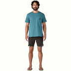 Patagonia Hydropeak Side Shore Boardshorts 18  Undersea: Black