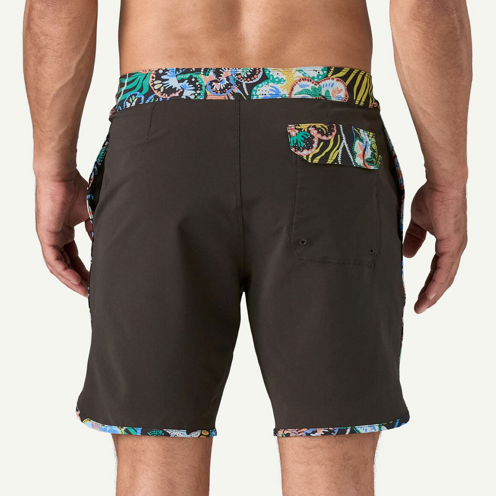 Patagonia Hydropeak Side Shore Boardshorts 18  Undersea: Black