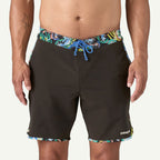 Patagonia Hydropeak Side Shore Boardshorts 18  Undersea: Black