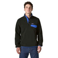 Patagonia LW Synch Snap-T Pull Over Fleece Black w/P6 Blue