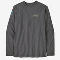 Patagonia LW Unity Fitz Wildrise Crew Sweatshirt - Ink Black
