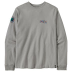 Patagonia LW Unity Fitz Wildrise Crew Sweatshirt - Salt Grey