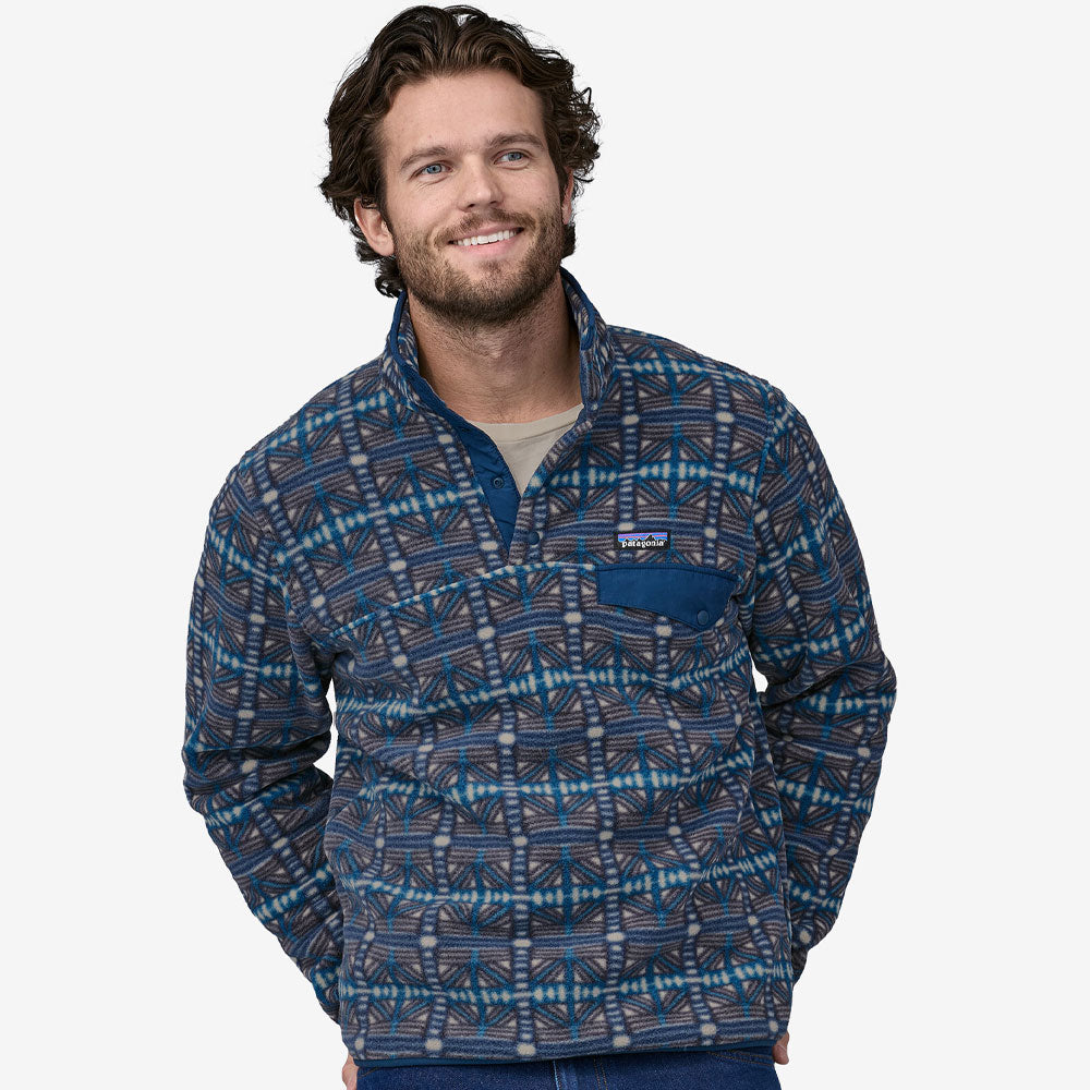 Patagonia Lightweight Synch Snap T P/over -Snow Beam:Dark Natural