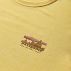 Patagonia Long Sleeve Cap Cool Daily 73 Skyline Limestone Yellow