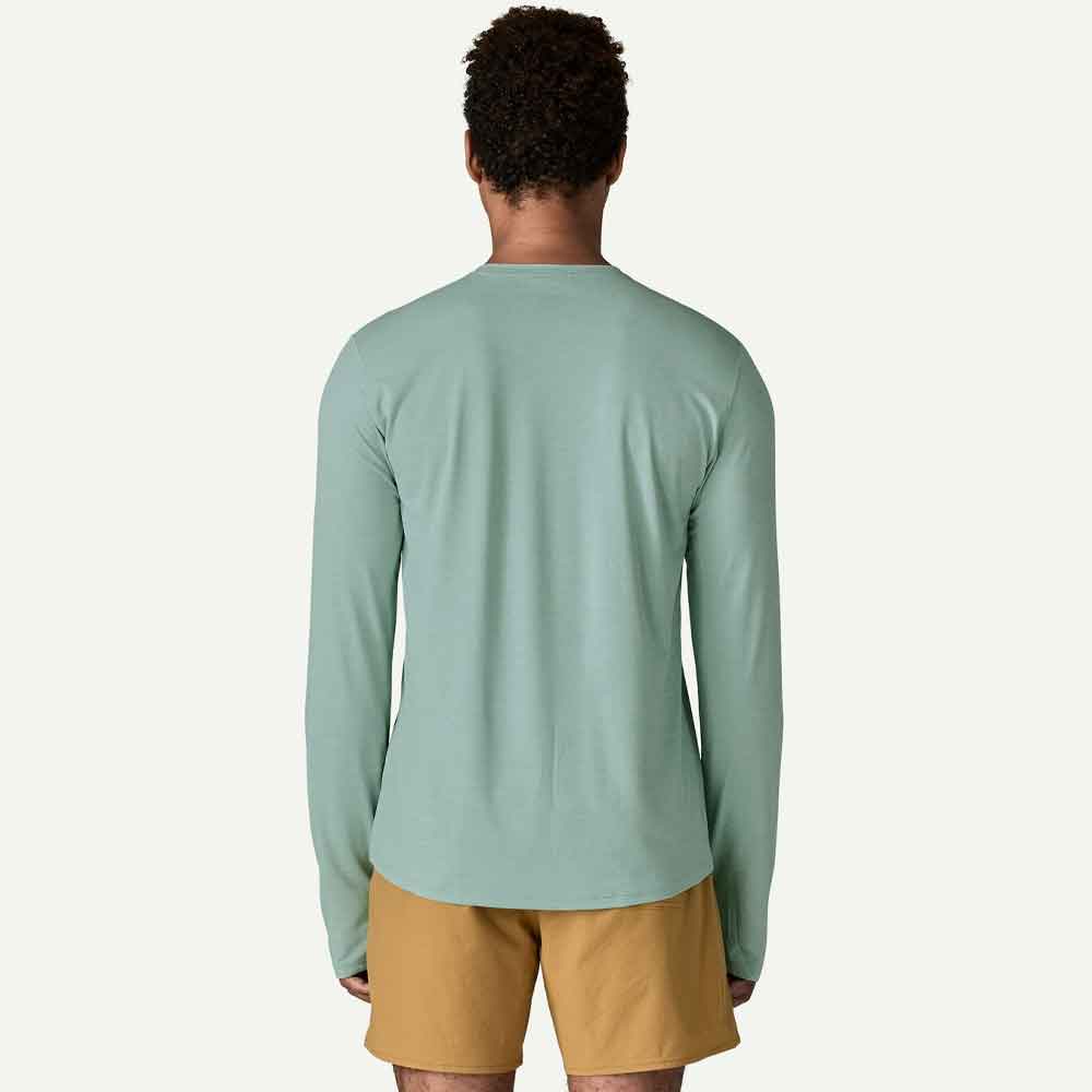 Patagonia Long Sleeve Cap Cool Sun Shirt Thin Ice