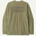 Patagonia Long Sleeve P-6 Logo Responsibili Tee Gumtree Green