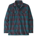 Patagonia Long Sleeved Organic Cotton Fjord Flannel Shirt