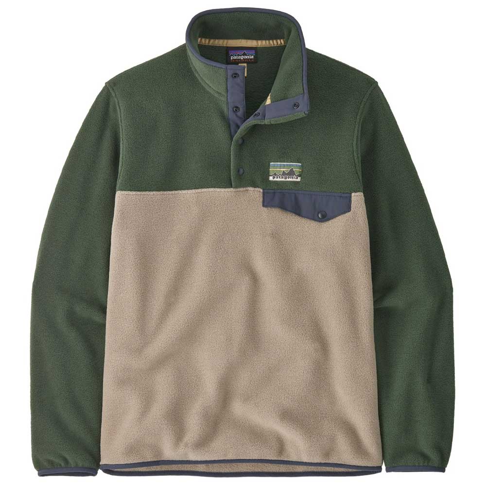 Patagonia M's LW Synch Snap-T - Seabird Grey