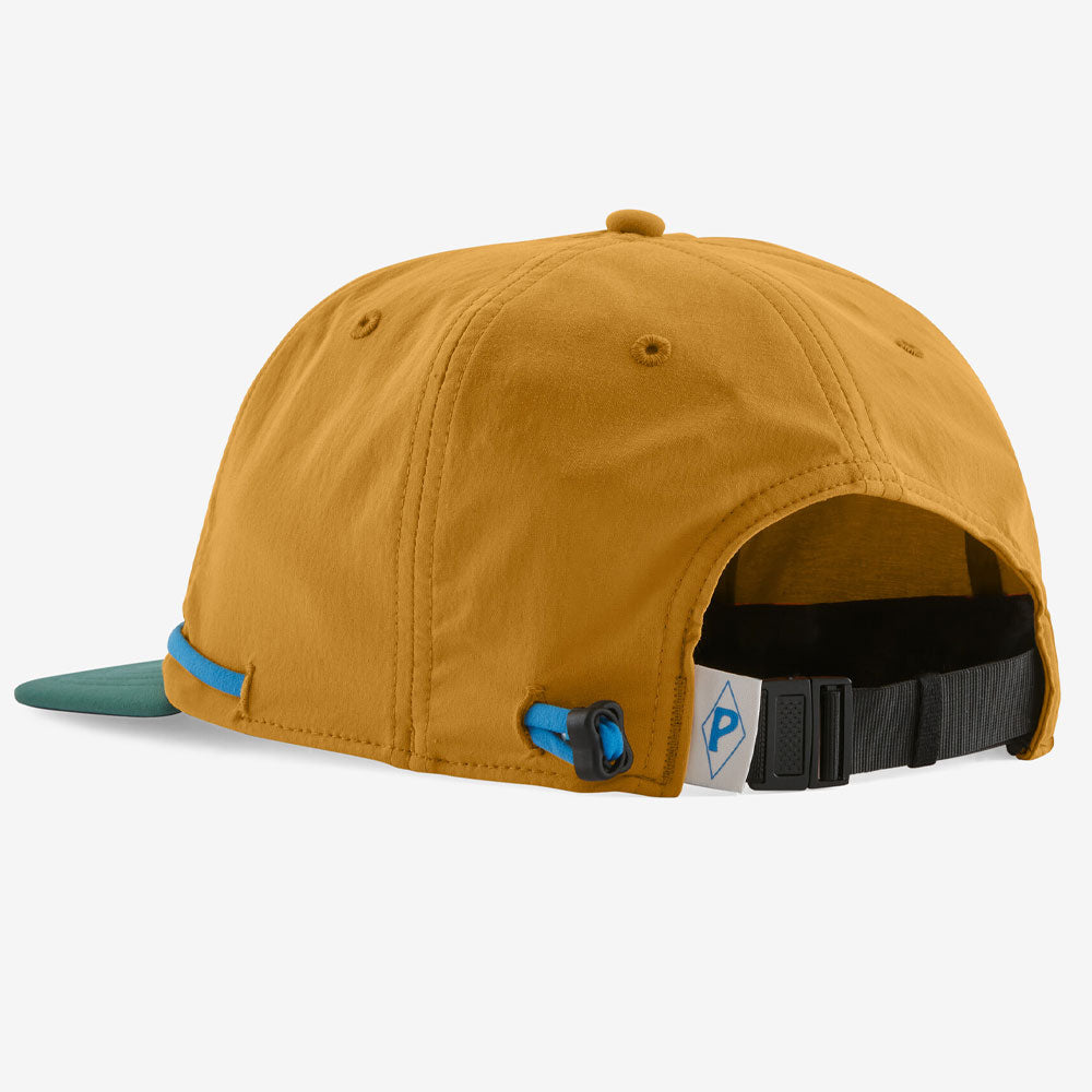 Patagonia Merganzer Hat - Water People Banner: Pufferfish Gold