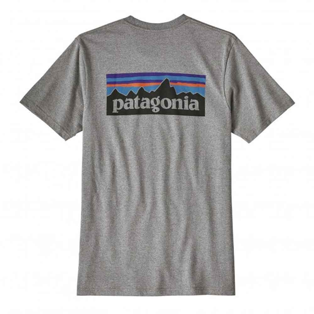 Patagonia P-6 Logo Responsibili Tee Gravel