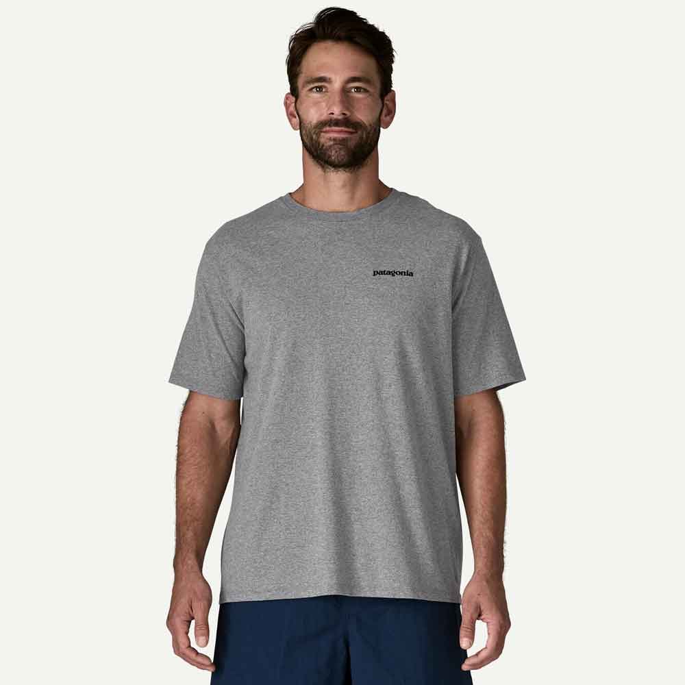 Patagonia P-6 Logo Responsibili Tee Gravel