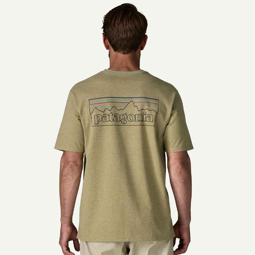 Patagonia P-6 Logo Responsibili Tee Gumtree Green