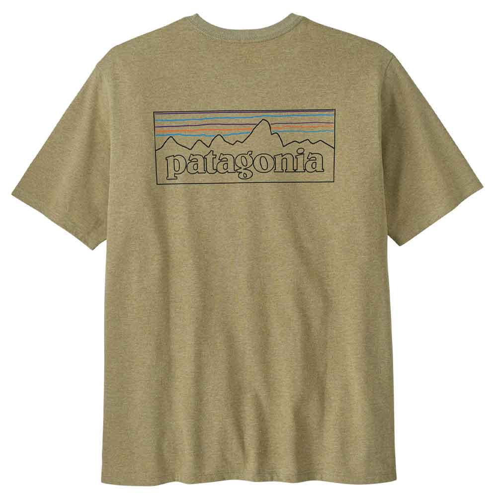 Patagonia P-6 Logo Responsibili Tee Gumtree Green