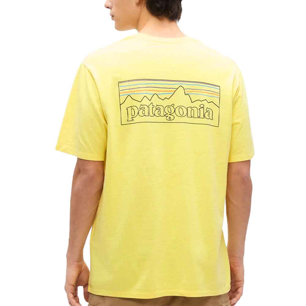 Patagonia P-6 Logo Responsibili Tee Lemon Zest