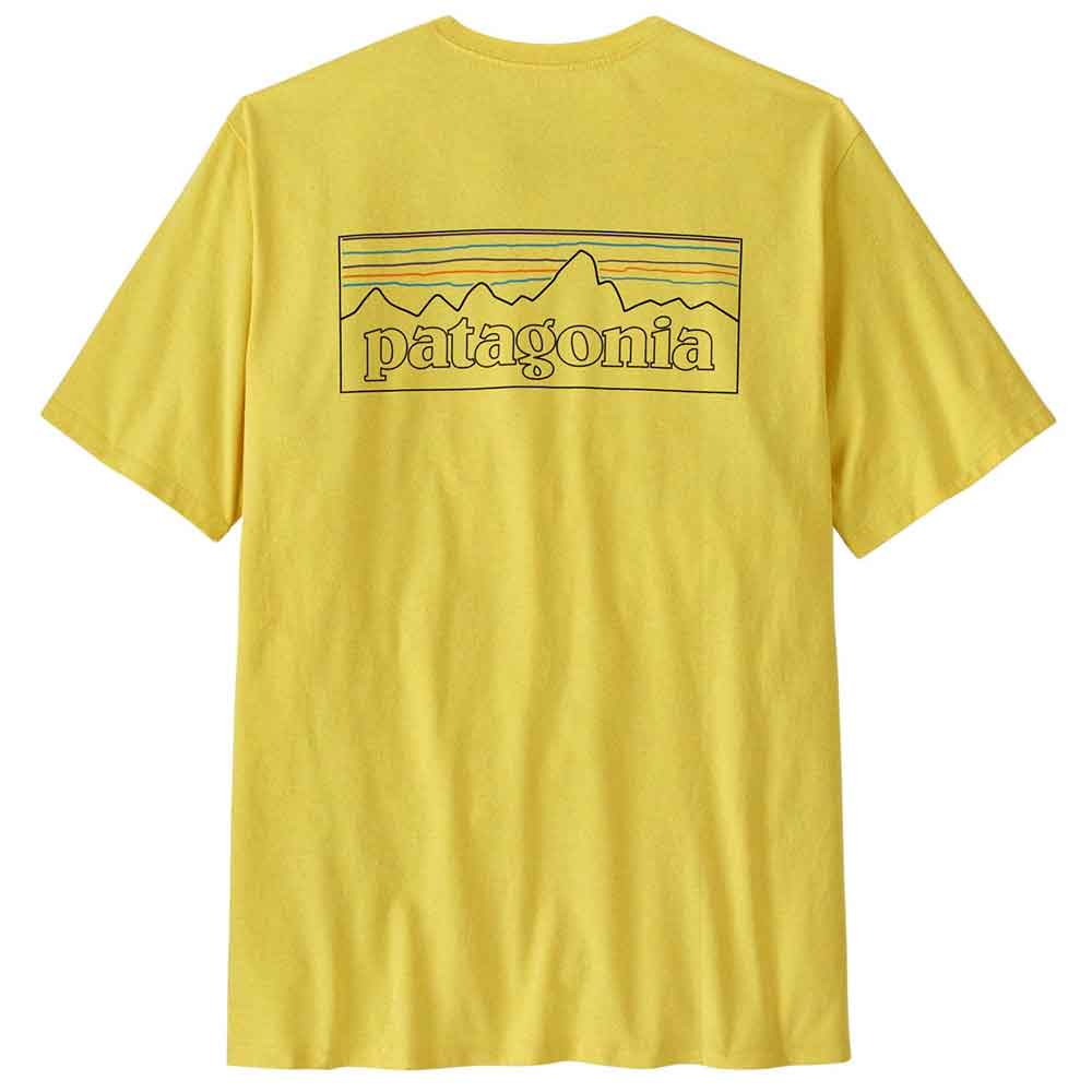 Patagonia P-6 Logo Responsibili Tee Lemon Zest
