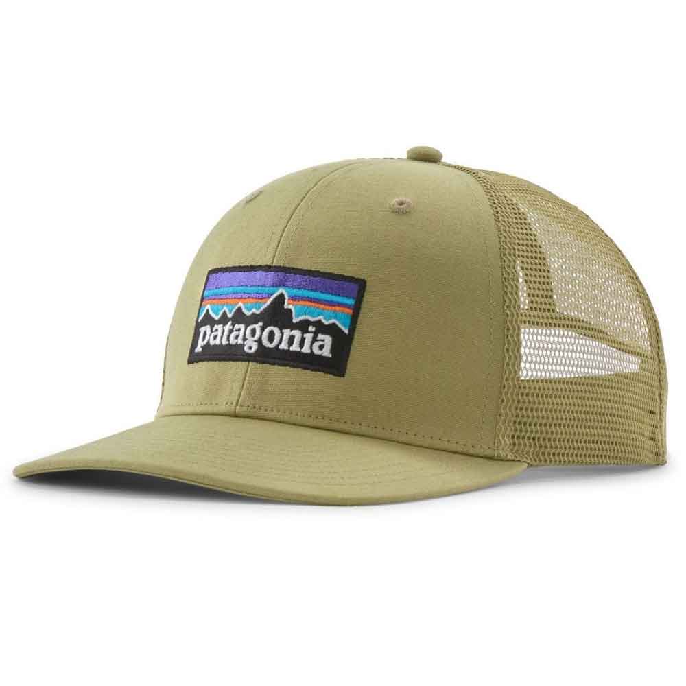 Patagonia P-6 Logo Trucker Hat Gumtree Green
