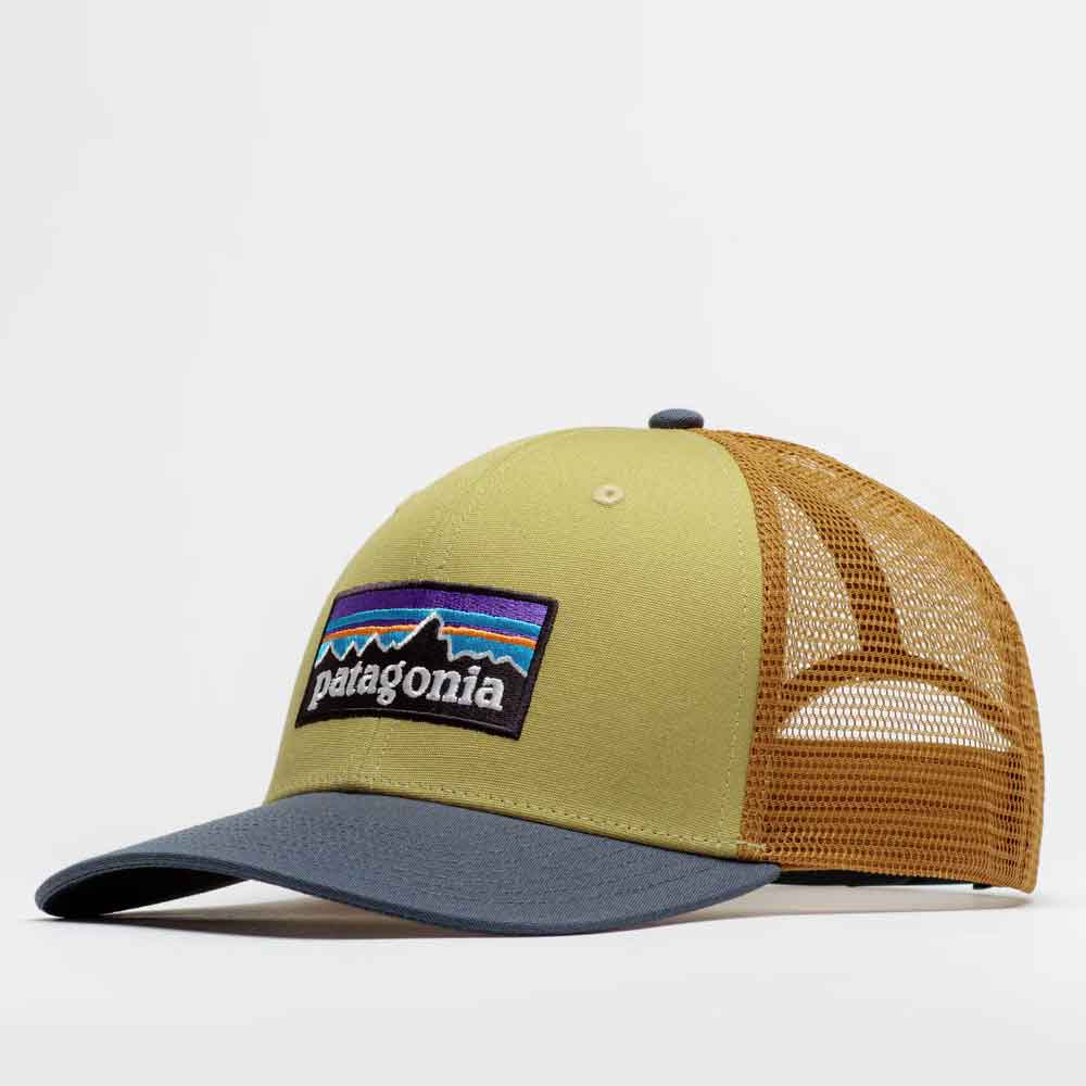 Patagonia P-6 Logo Trucker Hat Lynx Tan
