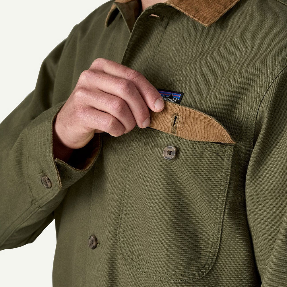 Patagonia Point Reyes Canvas Jkt Basin Green