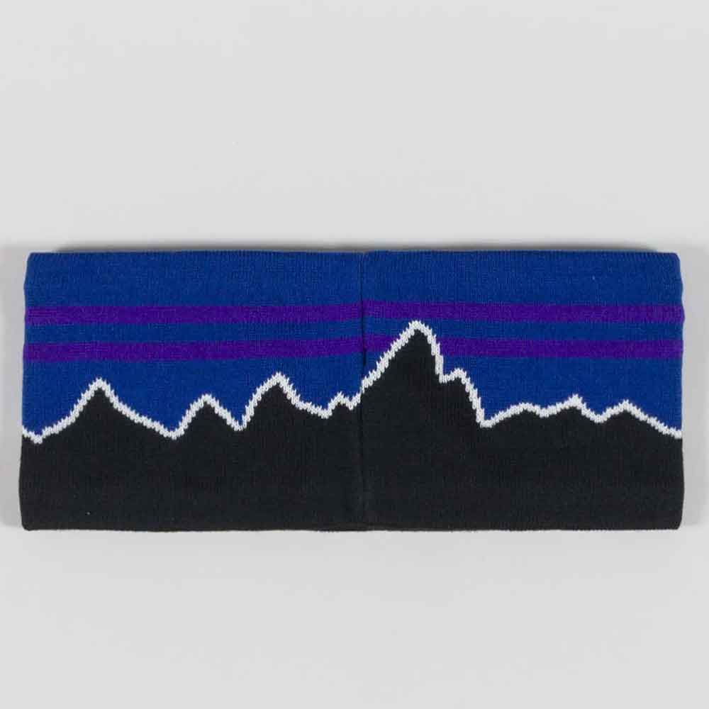 Patagonia Powder Town Headband Classic Fitz Roy P6 Blue
