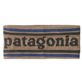Patagonia Powder Town Headband Park Stripe Marlow Brown