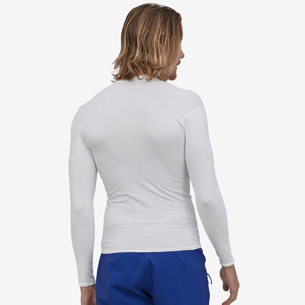 Patagonia R0 Long Sleeve Surf Top - White