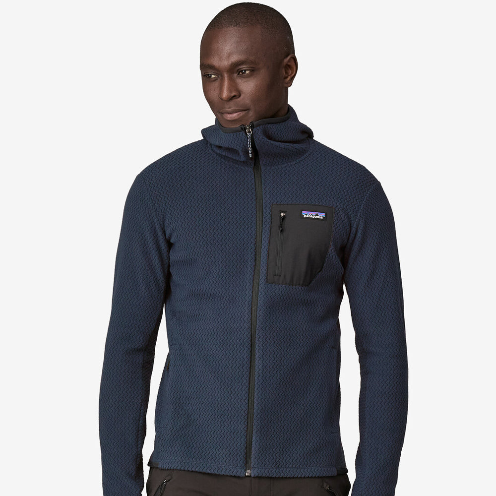 Patagonia R1 Air Full-Zip Fleece Hoody - Navy