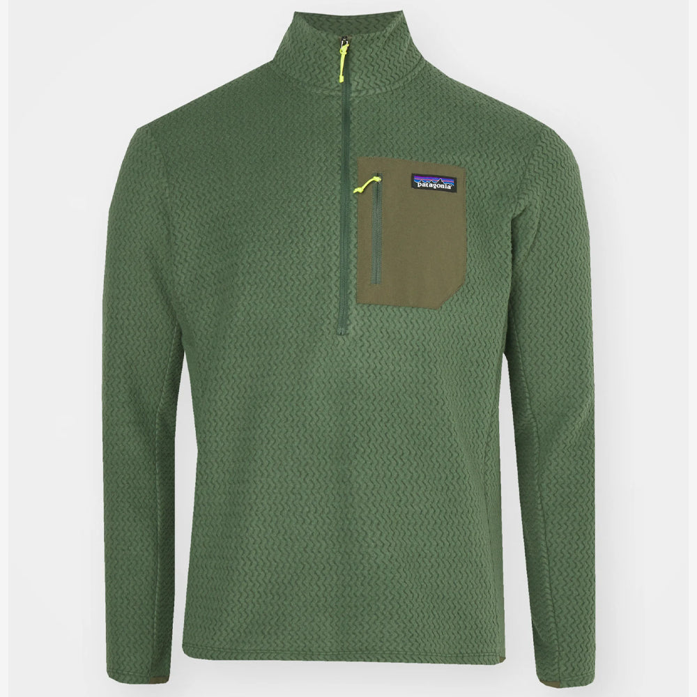 Patagonia R1 Air Zip Neck Fleece  -Torrey Pine Green