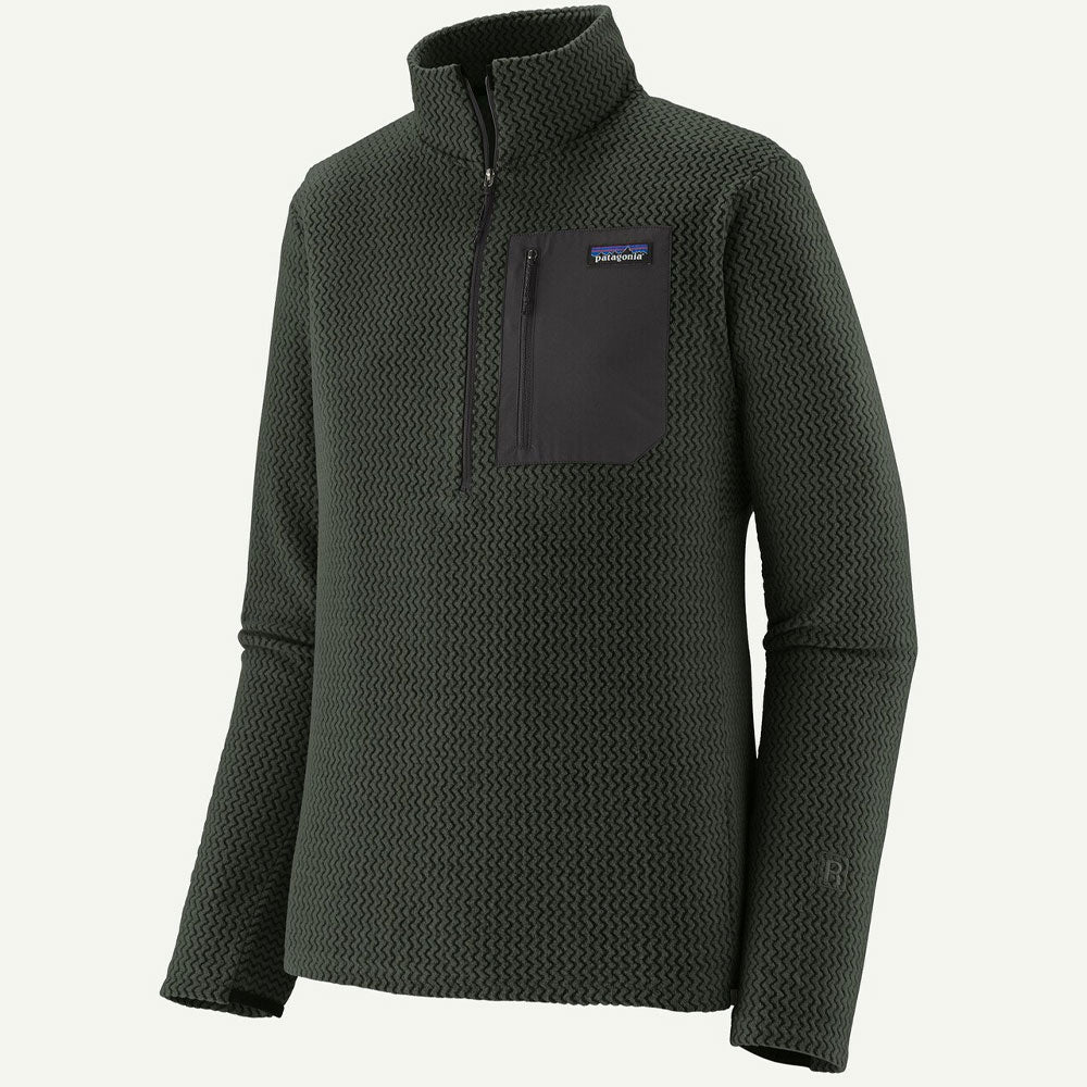 Patagonia R1 Air Zip Neck Old Growth Green