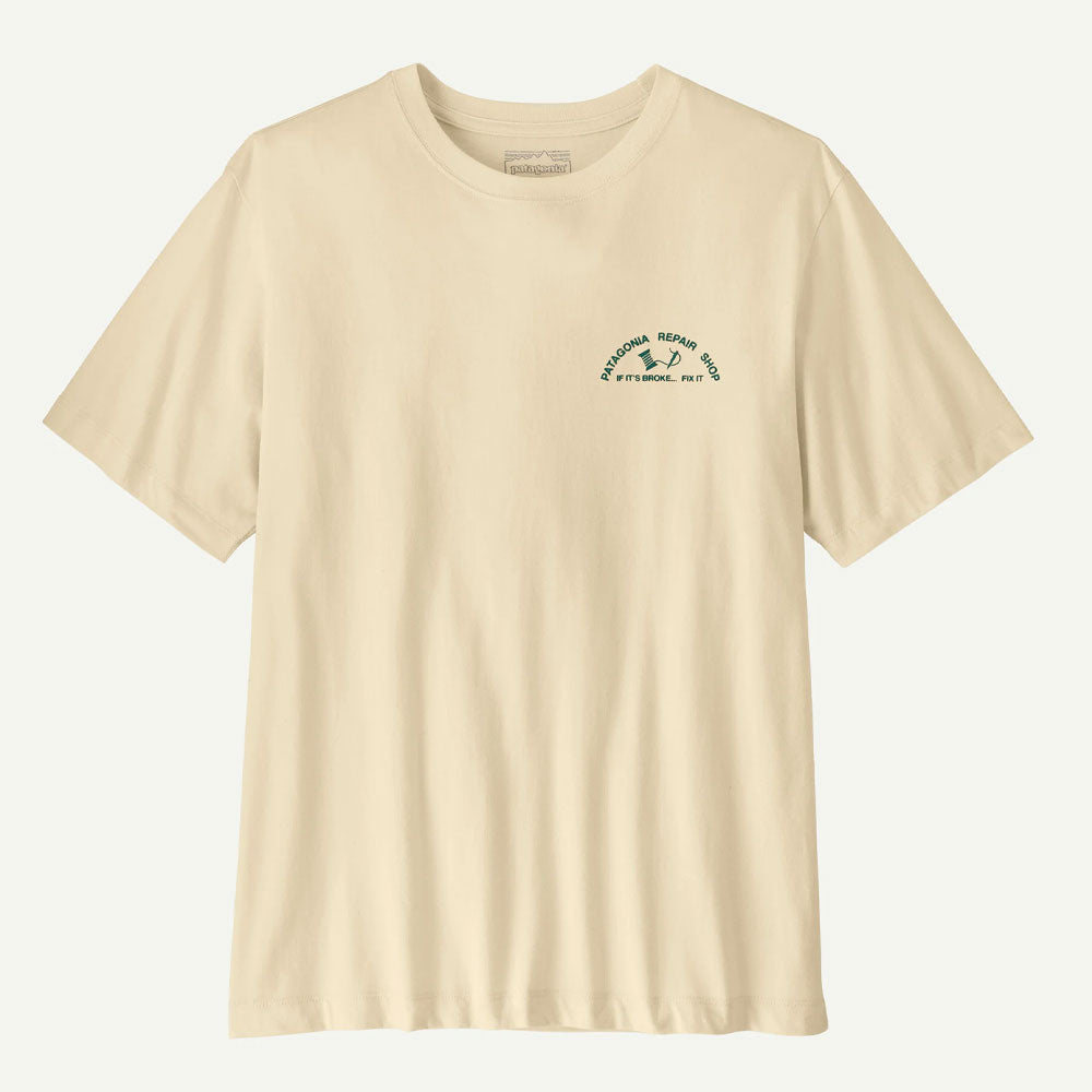 Patagonia Repair Shop T-Shirt Undyed Natural