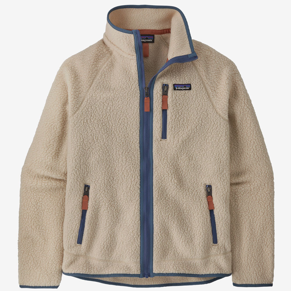 Patagonia Retro File Jacket - Dark Natural w/Utility Blue