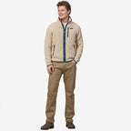 Patagonia Retro File Jacket - Dark Natural w/Utility Blue