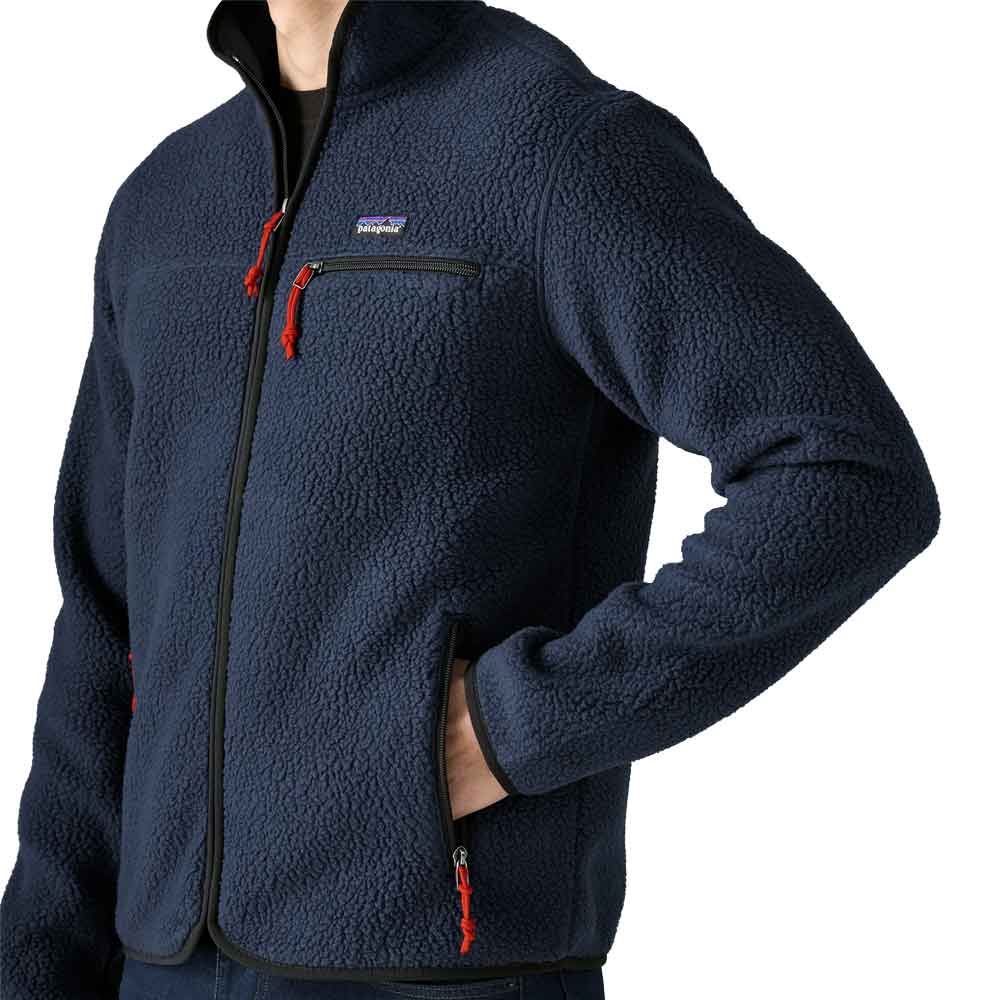 Patagonia Retro Pile Fleece Jacket New Navy