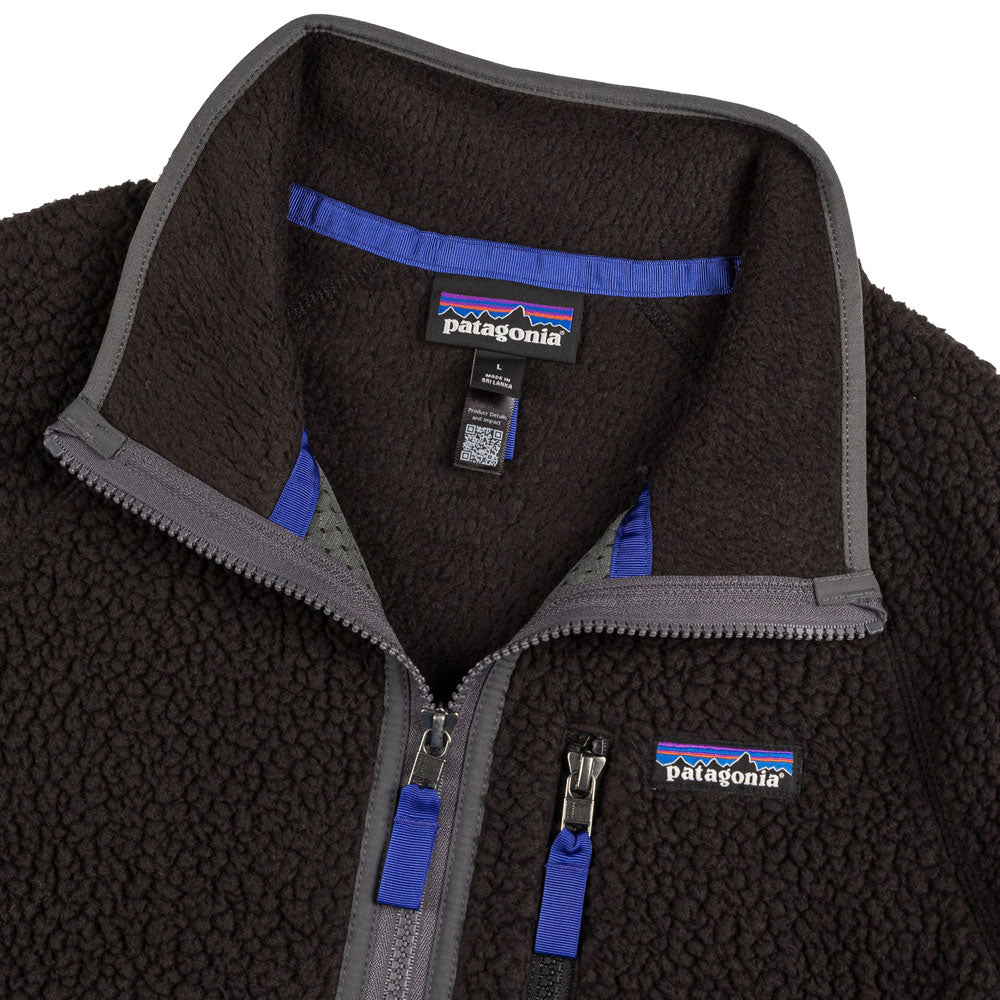 Patagonia Retro Pile Jkt Black Forge Grey