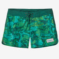 Patagonia Wavefarer Boardshorts  - Cliffs and Waves: Conifer