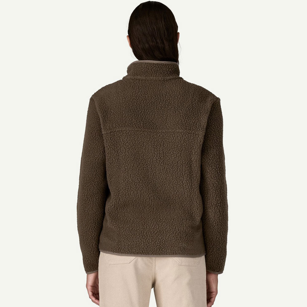 Patagonia Women's Retro Pile Jkt Otter Brown