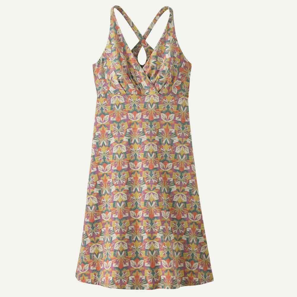 Patagonia Womens Amber Dawn Dress Butterfly Geo