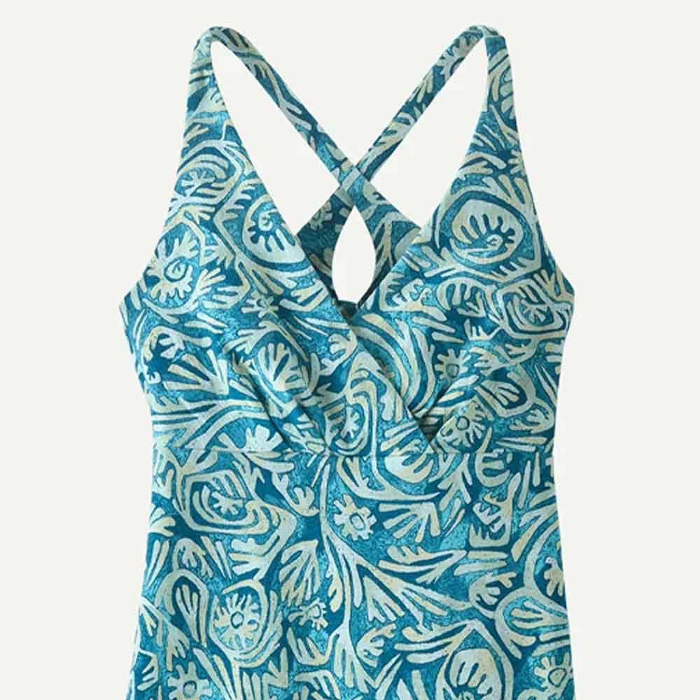Patagonia Womens Amber Dawn Dress Thin Ice