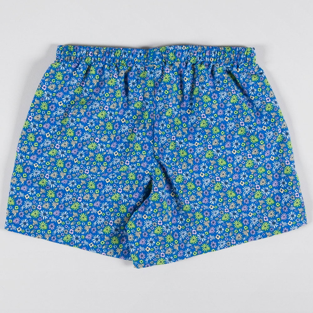 Patagonia Womens Baggies Shorts - 5 - Floral Fun: Vessel Blue
