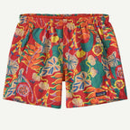 Patagonia Womens Baggies Shorts 5 Tropic Climb Hot Ember