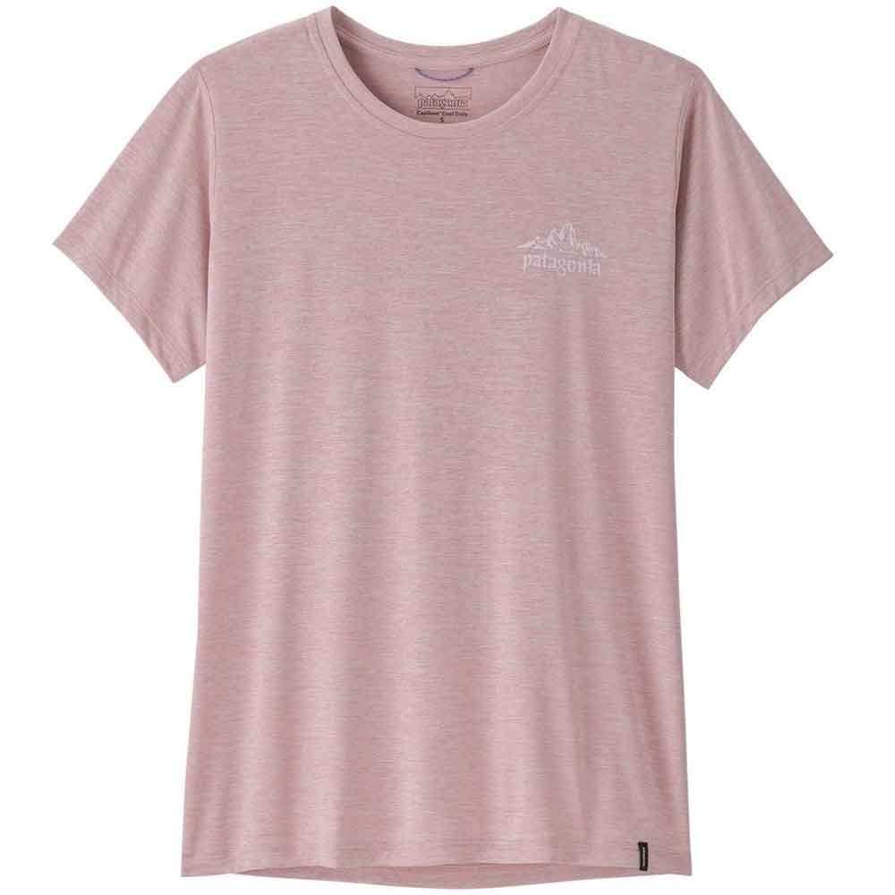 Patagonia Womens Cap Cool Daily Shirt Cloud Crag Quiet Violet