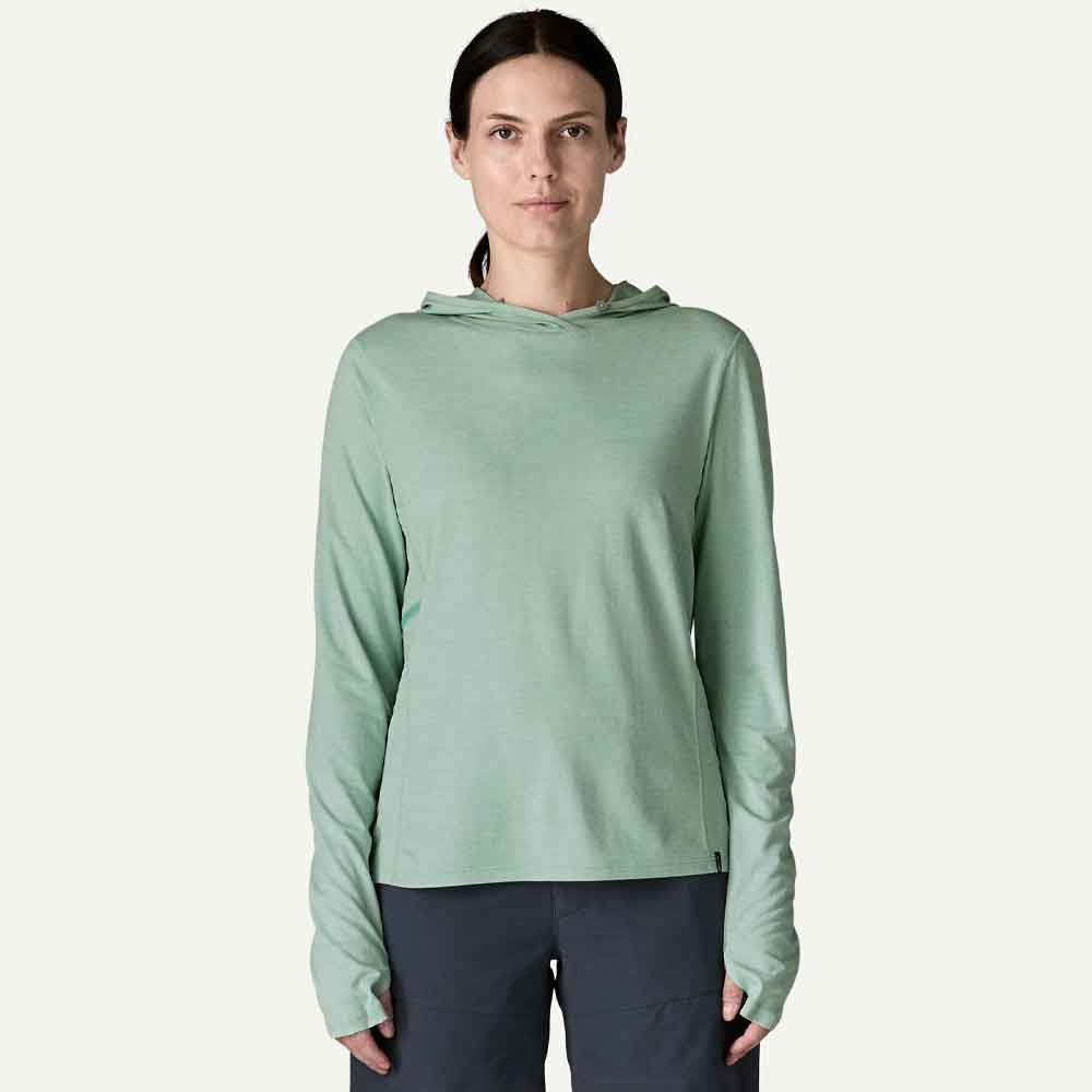 Patagonia Womens Cap Cool Sun Hoody Thermal Blue