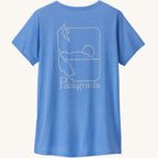 Patagonia Womens Cap Cool Swell Drifter Rash Vest - Blue