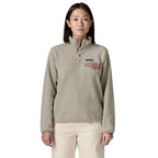 Patagonia Womens LW Synch Snap-T Pull Over Fleece Oatmeal Heather