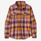 Patagonia Womens Long Sleeve Organic Cotton Fjord Flannel Shirt