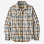 Patagonia Womens Long Sleeve Organic Cotton Fjord Flannel Shirt